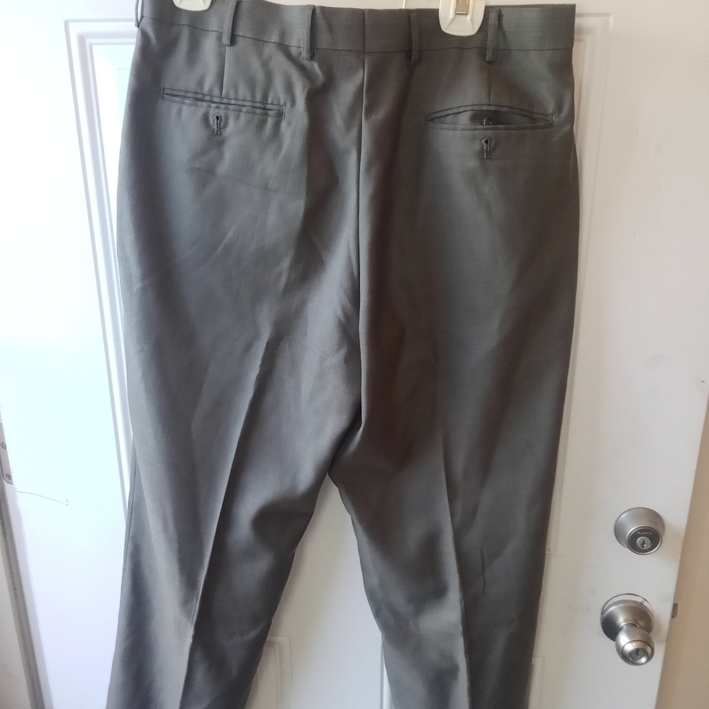George Flat Front Slacks - Picture 2 of 4